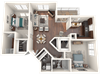 Two Bedroom Two Bathroom